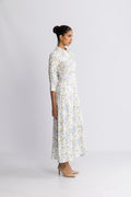 Yassavanna Long Shirt Dress S. - Star White