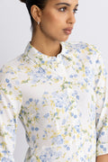 Yassavanna Long Shirt Dress S. - Star White