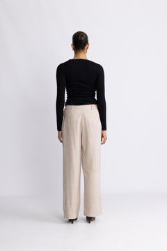 Pennie Ginia Hw Pants - Sand