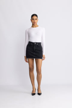 Parton Skirt - Washed Black