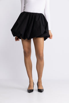 Mini Balloon Skirt - Black