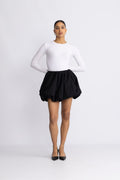Mini Balloon Skirt - Black