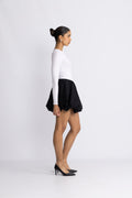 Mini Balloon Skirt - Black