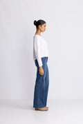 Sonoma Longsleeve V Neck - White