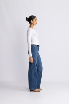 Betrina O Ls Top - Bright White
