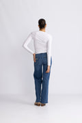 Betrina O Ls Top - Bright White