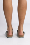Boston Suede Leather Narrow - Pure Sage