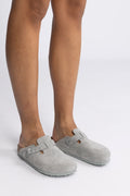 Boston Suede Leather Narrow - Pure Sage