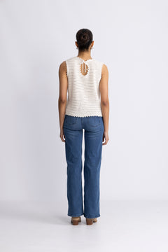 Mie Top - Soft White