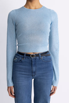 Adina Top Ls - Blue