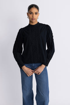 Yasyamina Ls Shirt - Black