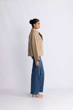Milla Short Jacket - Incense