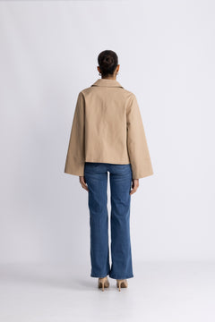Milla Short Jacket - Incense