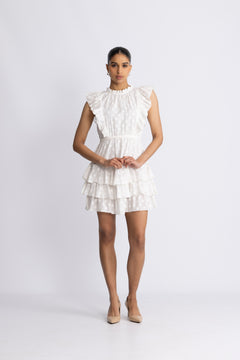 Otilie Dress - Powder