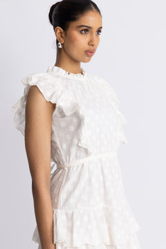 Otilie Dress - Powder