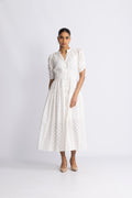 Fabienne Dress - Powder