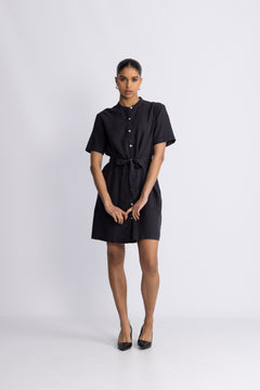 Pennie Ginia 2/4 Shirt Dress - Phantom
