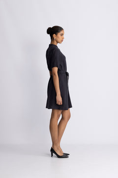 Pennie Ginia 2/4 Shirt Dress - Phantom