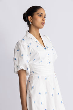 Makayla Dress - Blue