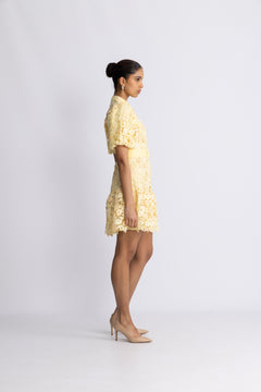 Adeline Dress - Yellow Multi