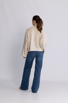 Lyza Sh Knit - Ivory