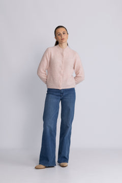 GZDebbie Cardigan - Rose Grey Melange