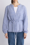 Fredrikke Chunky Cardigan - Light Blue