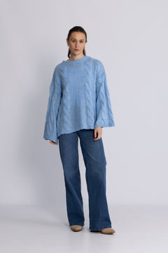 Lyza Knit - Light Blue