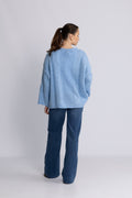 Lyza Knit - Light Blue