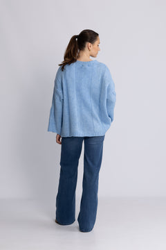 Lyza Knit - Light Blue