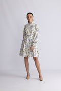 Yastilera Ls Shirt Dress - Star White Sumelli