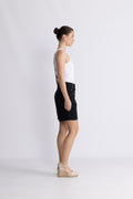 Maya Short Z - Black Linen