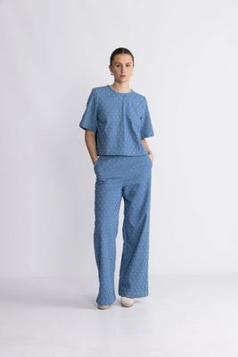 Prismcc Wide Pant - Denim Blue
