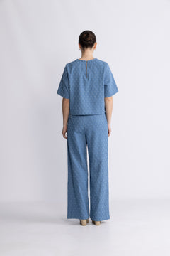 Prismcc Wide Pant - Denim Blue