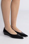 Isla Leather Pump - Black