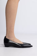 Isla Leather Pump - Black