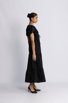Fransisko Maxi Dress - Black