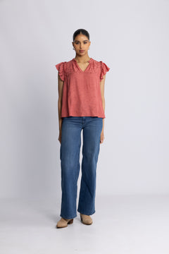 Tea Vito Blouse - Faded Rose