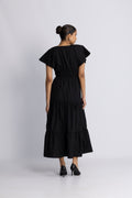 Fransisko Maxi Dress - Black