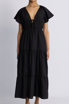Fransisko Maxi Dress - Black