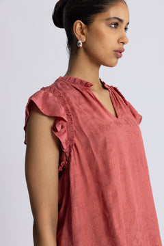Tea Vito Blouse - Faded Rose