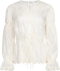 Lolaic Shirt - White Embroidery
