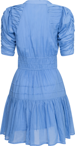 Fabienne Mini Dress - Blue Voille