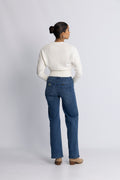 Cashmere Blend Cardigan - Offwhite