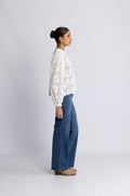 Tazzin Caza Blouse - White