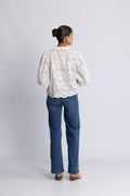 Tazzin Caza Blouse - White
