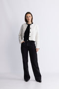Luciana Jacket Stp - Vanilla Ice Blk