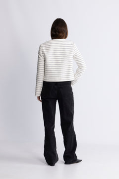 Luciana Jacket Stp - Vanilla Ice Blk
