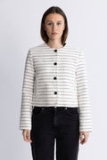 Luciana Jacket Stp - Vanilla Ice Blk