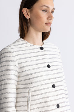 Luciana Jacket Stp - Vanilla Ice Blk